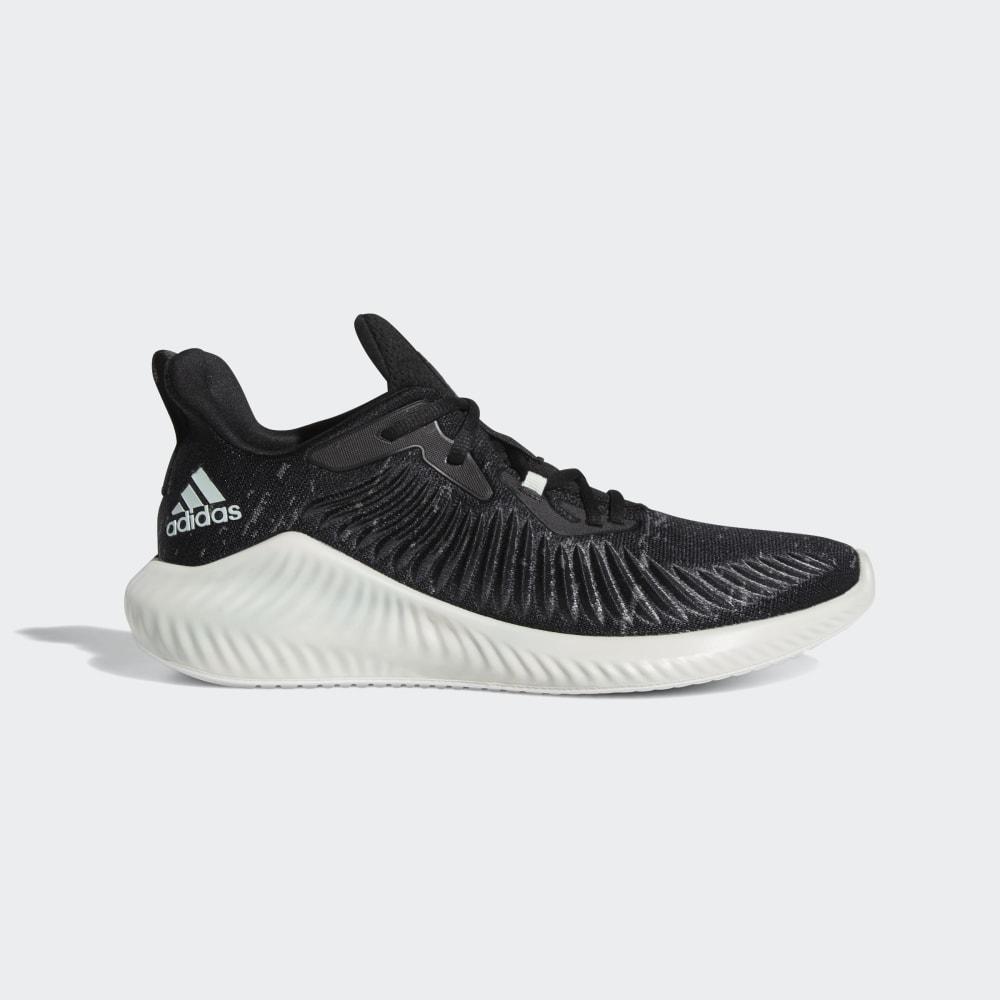 Adidasi Alergare Adidas Alphabounce+ Run Parley Barbati Romania - Negrii/Verzi/Albi G28372
